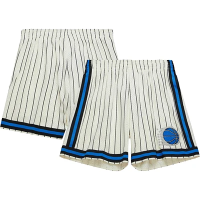 Mitchell & Ness Short Orlando Magic Swingman crème pour homme