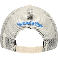 Men's Mitchell & Ness Cream Orlando Magic Trucker Adjustable Hat
