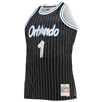 Men's Mitchell & Ness Penny Hardaway Black Orlando Magic Big Tall 1994/95 NBA 75th Anniversary Diamond Swingman Jersey