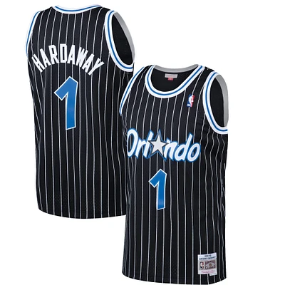 Maillot Swingman Mitchell & Ness Penny Hardaway Orlando Magic Hardwood Classics noir pour hommes