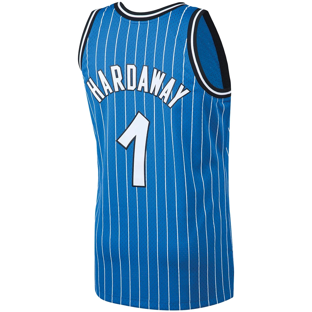 Men's Mitchell & Ness Penny Hardaway Blue Orlando Magic 1994/95 Big Tall Hardwood Classics Swingman Jersey