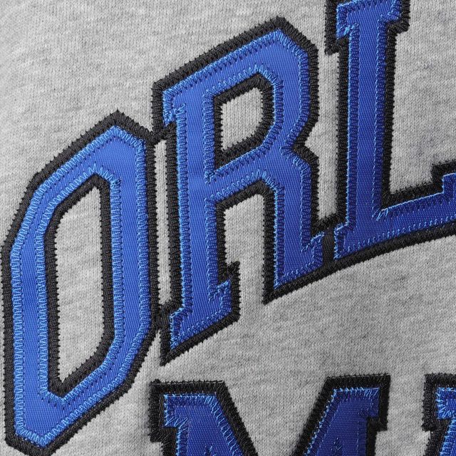 Mitchell & Ness Penny Hardaway Heathered Grey Orlando Magic Big Tall Name Number Pull à capuche pour hommes
