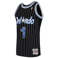 Men's Mitchell & Ness Tracy McGrady Black Orlando Magic Hardwood Classics Swingman Jersey