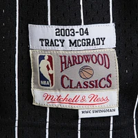 Men's Mitchell & Ness Tracy McGrady Black Orlando Magic Hardwood Classics Swingman Jersey