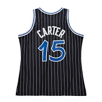 Men's Mitchell & Ness Vince Carter Black Orlando Magic 2009/10 Hardwood Classics Swingman Jersey