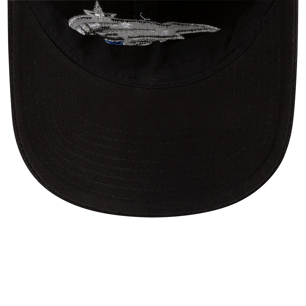 Casquette réglable noire Orlando Magic Team 2.0 9TWENTY New Era pour hommes