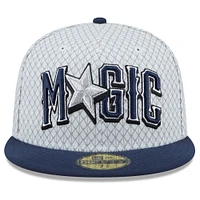 Men's New Era  Gray Orlando Magic 2024/25 City Edition 59FIFTY Fitted Hat