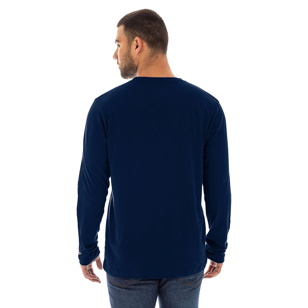 Men's New Era  Navy Orlando Magic 2024/25 City Edition Long Sleeve T-Shirt