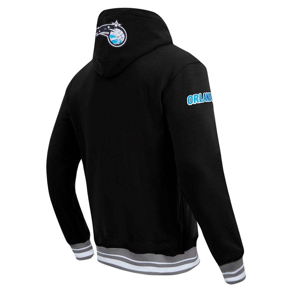 Men's Pro Standard Black Orlando Magic Area Code Pullover Hoodie