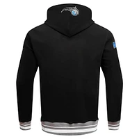 Men's Pro Standard Black Orlando Magic Script Tail Pullover Hoodie