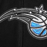 Men's Pro Standard Black Orlando Magic Script Tail Pullover Hoodie