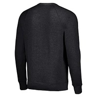 Unisex Homage  Charcoal Orlando Magic Slam Dunk Sesame Tri-Blend Crew Raglan Pullover Sweatshirt