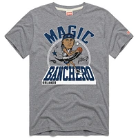 Unisex Homage Paolo Banchero Gray Orlando Magic 2024/25 City Edition Caricature Tri-Blend T-Shirt