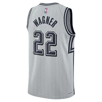 Unisex Nike Franz Wagner Silver Orlando Magic 2024/25 Swingman Player Jersey - City Edition