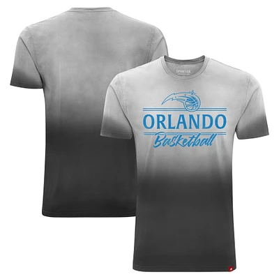 Unisex Sportiqe Black Orlando Magic Bingham Sun-Fade T-Shirt