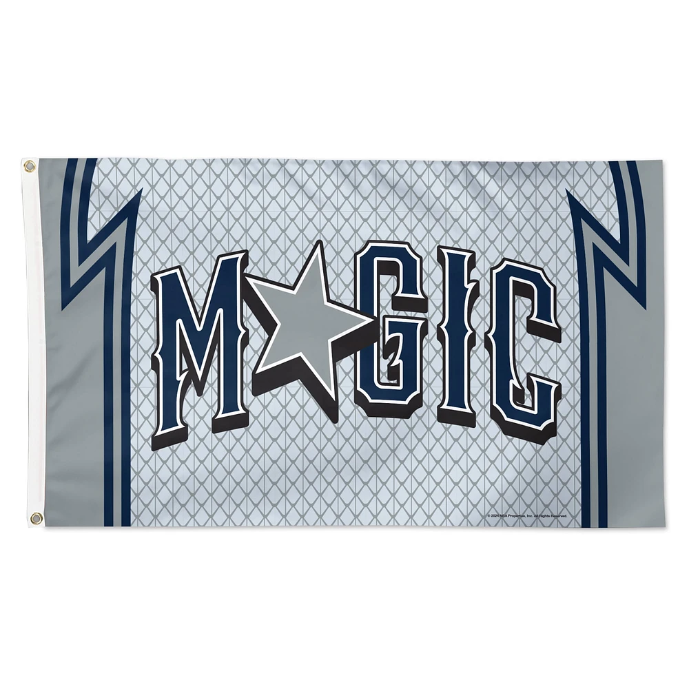 WinCraft Orlando Magic 2024/25 City Edition One-Sided 3' x 5' Deluxe Flag