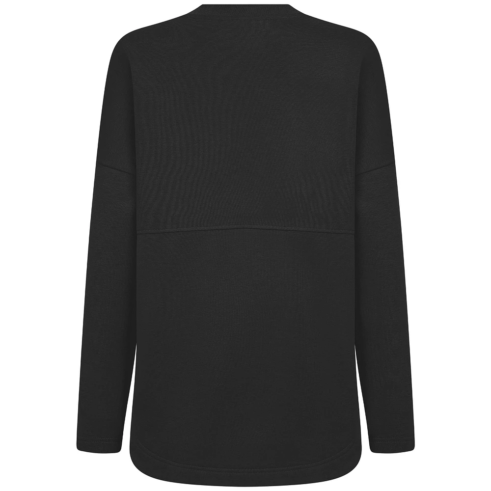 Women's Levelwear Black Orlando Magic Beaudry Pullover Sweatshirt