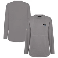 Women's Levelwear Gray Orlando Magic Beaudry Pullover Sweatshirt