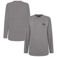 Women's Levelwear Gray Orlando Magic Beaudry Pullover Sweatshirt