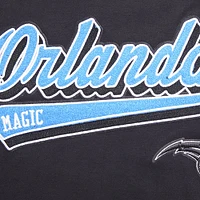 Women's Pro Standard Black Orlando Magic Script Boyfriend T-Shirt