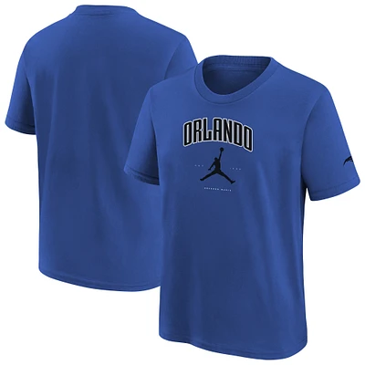 T-shirt Jordan Brand bleu pour jeunes Orlando Magic Essential Cities