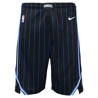 Short Nike Orlando Magic Swingman Performance noir pour jeune – Édition Icon