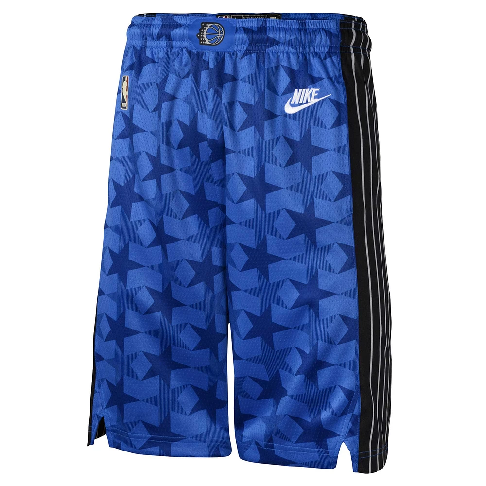 Youth Nike Royal Orlando Magic Classic Edition Swingman Shorts