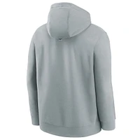 Youth Nike  Silver Orlando Magic 2024/25 City Edition Club Fleece Pullover Hoodie