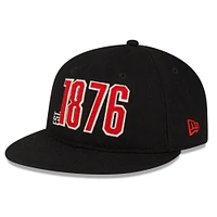 Men's New Era Black Ottawa Redblacks Turf Traditions - 9FIFTY Established Snapback Hat