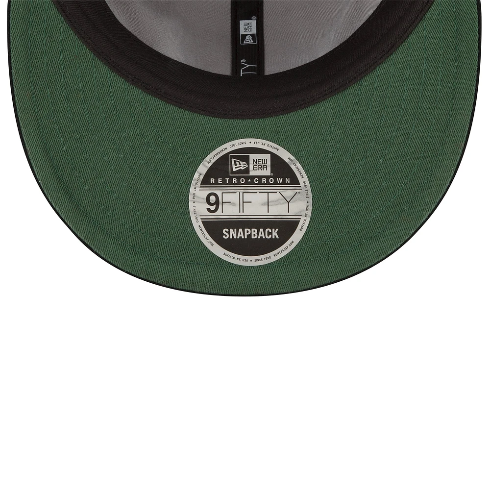 Men's New Era Black Ottawa Redblacks Turf Traditions - 9FIFTY Established Snapback Hat