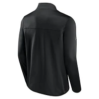 Men's Fanatics Black Ottawa Senators Authentic Pro Full-Zip Jacket