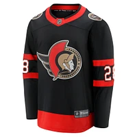 Men's Fanatics Claude Giroux Black Ottawa Senators Home Breakaway - Player Jersey