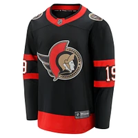 Maillot d'évasion à domicile des Sénateurs d'Ottawa Fanatics Drake Batherson noir pour hommes