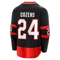 Men's Fanatics Dylan Cozens Black Ottawa Senators Home Breakaway Jersey