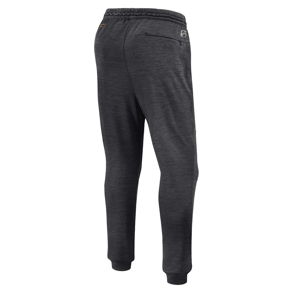Men's Fanatics Gray Ottawa Senators Authentic Pro Sweatpants