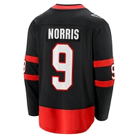 Men's Fanatics Josh Norris Black Ottawa Senators Home Breakaway - Player Jersey
