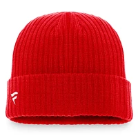 Men's Fanatics Red Ottawa Senators Core Primary Logo Cuffed Knit Hat