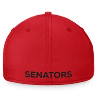 Men's Fanatics Red Ottawa Senators Core Primary Logo Flex - Hat