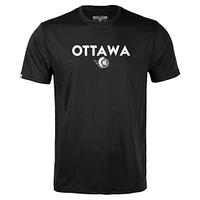 Men's Levelwear  Black Ottawa Senators Richmond City Capsule T-Shirt