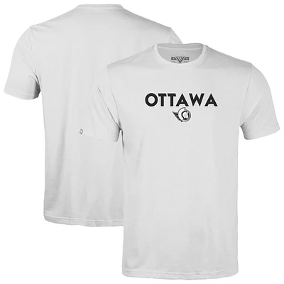 Men's Levelwear  White Ottawa Senators Richmond City Capsule T-Shirt