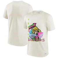 Men's Mitchell & Ness Oatmeal Ottawa Senators  Party Mix T-Shirt