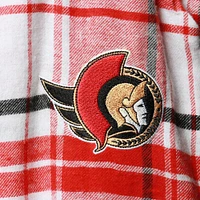 Women's Concepts Sport Red/Black Ottawa Senators Accolade Flannel Pants
