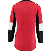 Women's Fanatics Red Ottawa Senators Breakaway Home - Blank Jersey