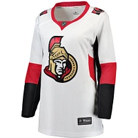 Échappée à domicile des Sénateurs d'Ottawa blanche de marque Fanatics - Maillot vierge