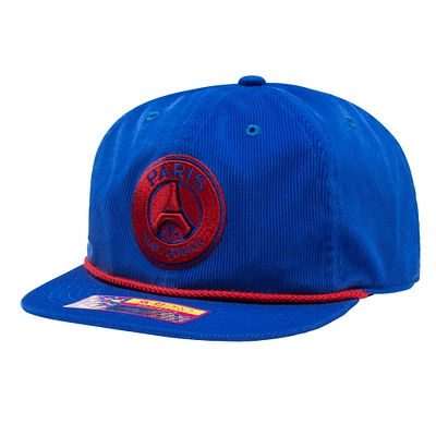 Casquette ajustable Paris Saint-Germain Snow Beach homme de coloris bleu