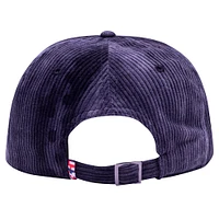 Men's Fan Ink  Black Paris Saint-Germain Open Corduroy Adjustable Hat