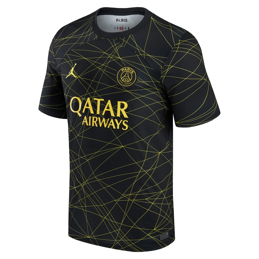 Men's Jordan Brand Black Paris Saint-Germain 2022/23 Fourth - Breathe Stadium Replica Jersey