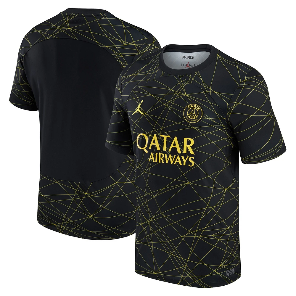 Men's Jordan Brand Black Paris Saint-Germain 2022/23 Fourth - Breathe Stadium Replica Jersey
