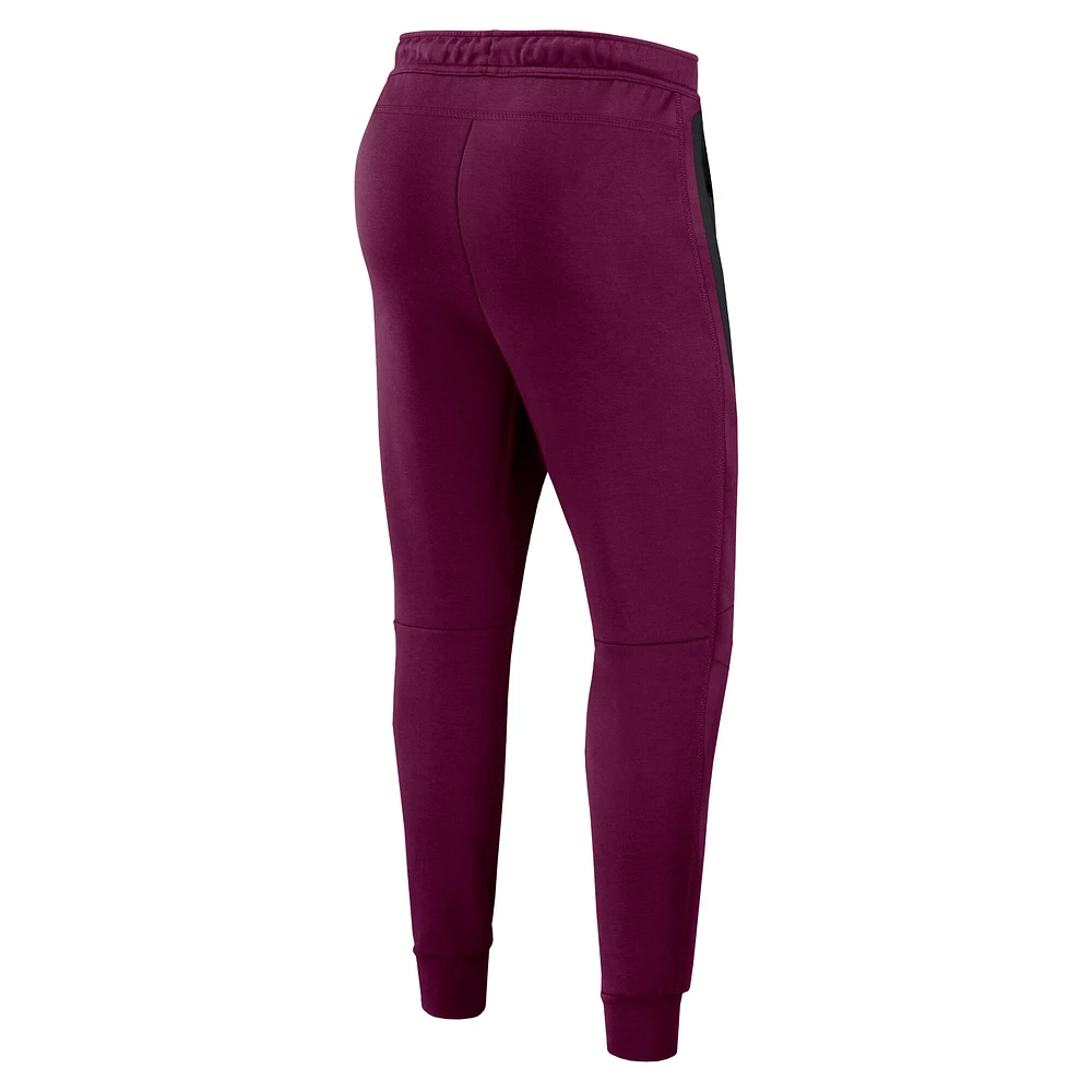 Men's Nike Burgundy Paris Saint-Germain 2024/25 Tech Fleece Jogger Pants