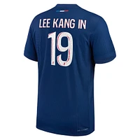 Men's Nike Lee Kang Navy Paris Saint-Germain 2024/25 Authentic Player Jersey
